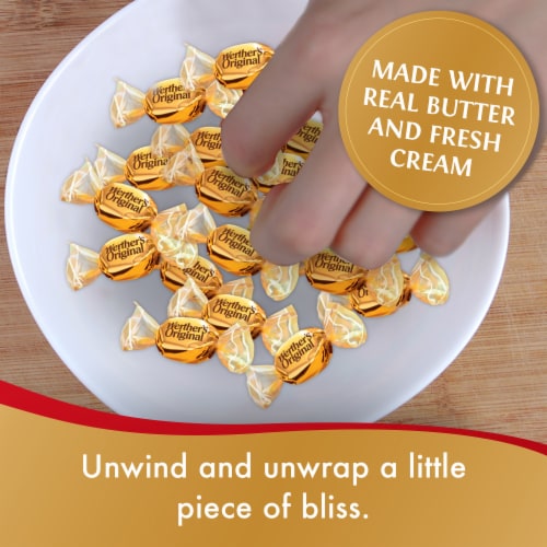 Werthers Original Hard Caramel Candy Perspective: top