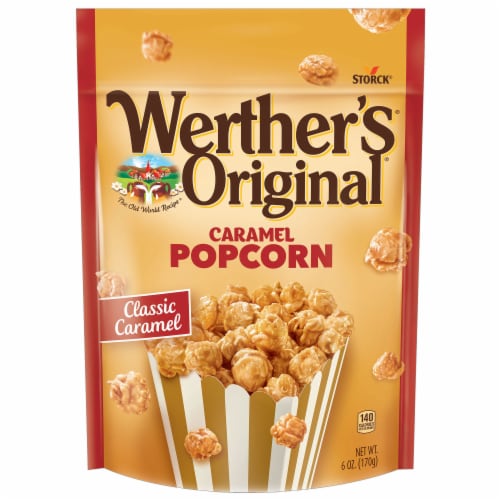 Werther's® Original® Classic Caramel Popcorn Perspective: top