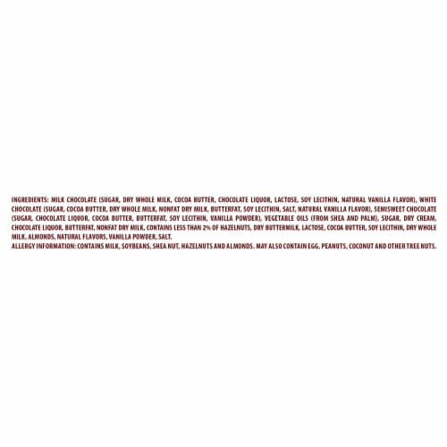 Merci Finest Chocolate Mousse Candy Gift Box Perspective: top