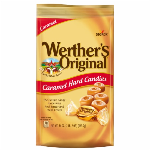 Werther's Original Caramel Hard Candies Perspective: top