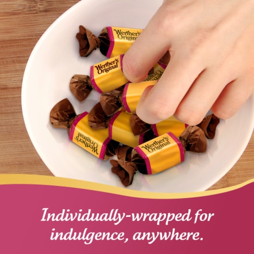 Werther’s® Original Chocolate Covered Caramels Perspective: top
