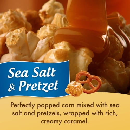 Werther's® Original® Sea Salt & Pretzel Carmel Popcorn Pouch Perspective: top