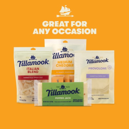 Tillamook® Pepper Jack Block Cheese Perspective: top