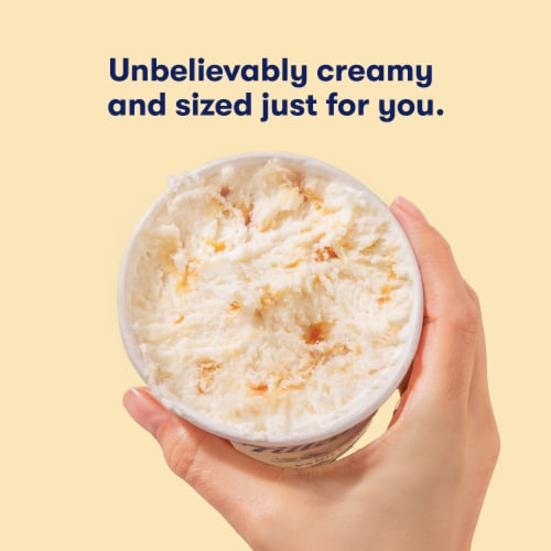 Tillamook Sea Salt & Honeycomb Toffee Ice Cream Perspective: top