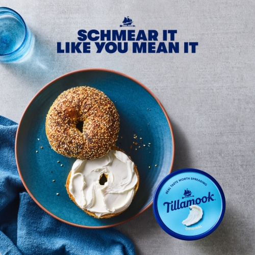 Tillamook Original Farmstyle Cream Cheese Spread Perspective: top