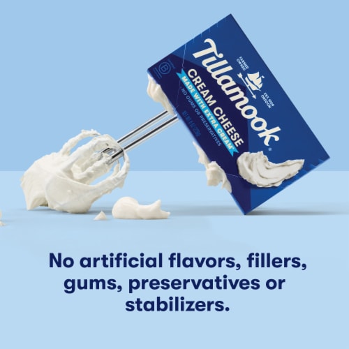 Tillamook Brick Cream Cheese Perspective: top