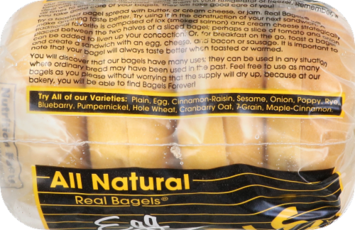 Bagels Forever® Frozen Egg Bagels Perspective: top