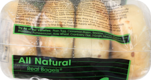 Bagels Forever® Onion Frozen Bagels Perspective: top