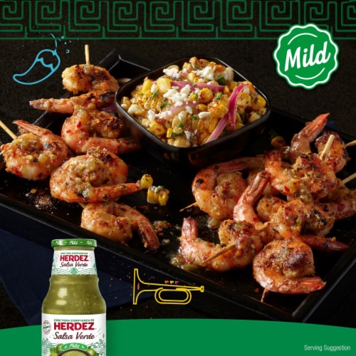 Herdez® Salsa Verde Mild, 24 Oz. Perspective: top