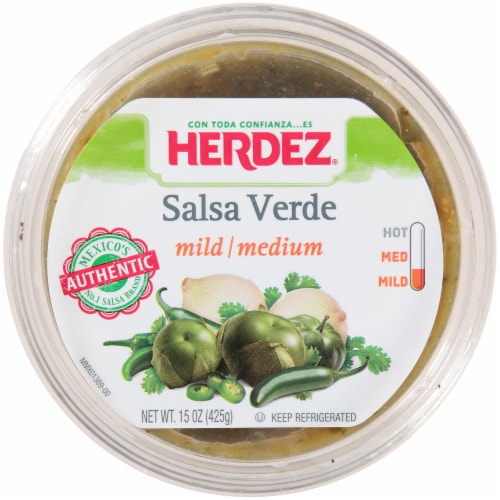 Herdez® Mild-Medium Salsa Verde Perspective: top