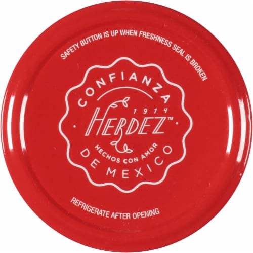 Herdez® Mild Chunky Salsa Perspective: top