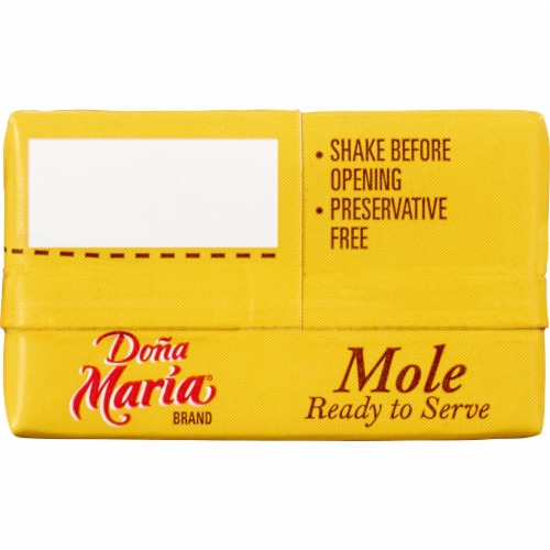 Dona Maria Mole Ready to Serve Sauce Perspective: top