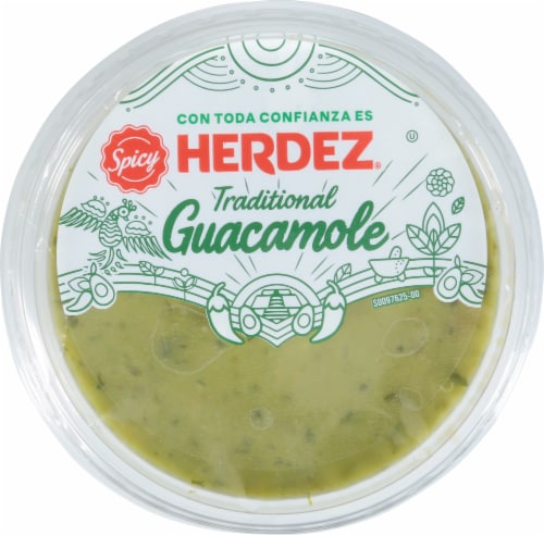 Herdez™ Traditional Spicy Guacamole Perspective: top