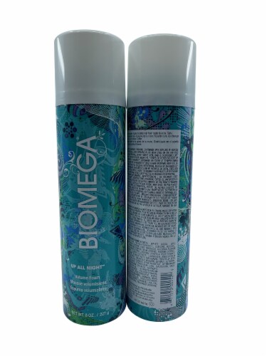 Aquage Biomega Up All Night Volume Foam 8 OZ Set of 2 Perspective: top