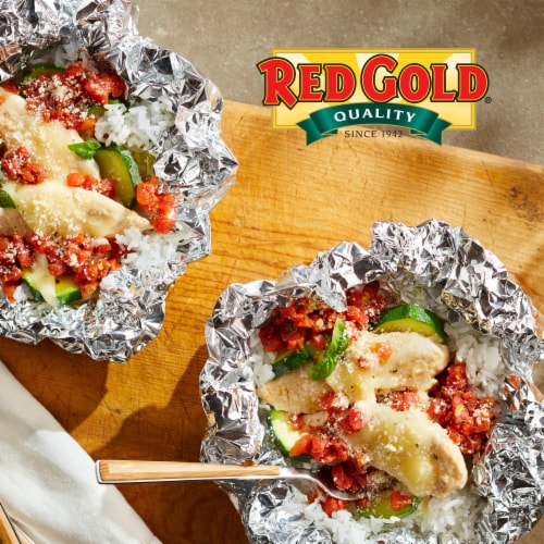 Red Gold® Diced Tomatoes Perspective: top