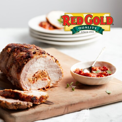 Tuttorosso® Tomato Paste with Sweet Basil Perspective: top