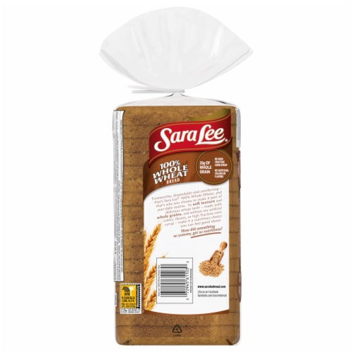 Sara Lee Whole Wheat Bread Perspective: top
