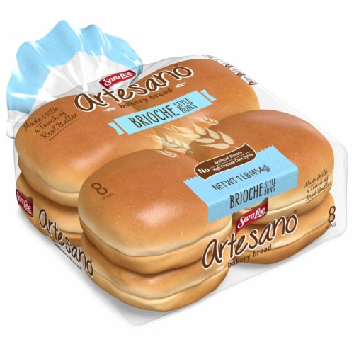 Sara Lee Artesano Brioche Buns Perspective: top