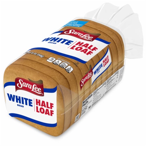 Sara Lee Half Loaf White Bread Perspective: top