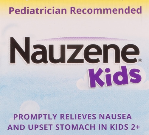 Nauzene Kids Grape Upset Stomach Relief Liquid Perspective: top