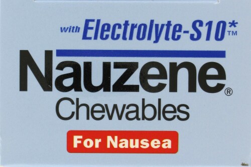 Nauzene Wild Cherry Chewable Tablets Perspective: top