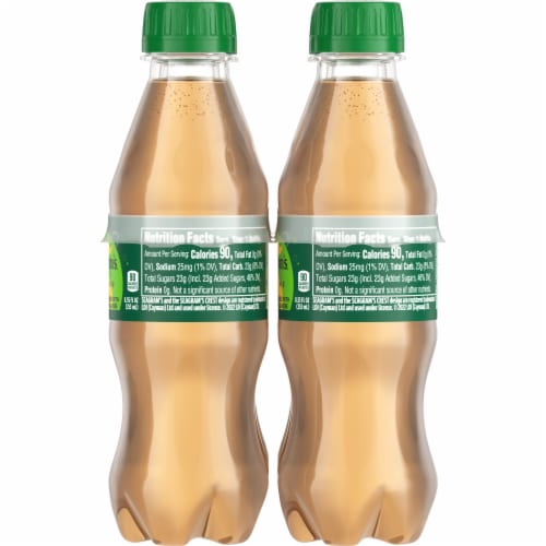 Seagram'S® Ginger Ale Caffeine Free Soda Bottles Perspective: top