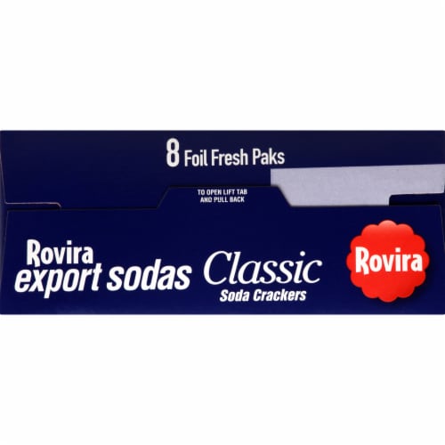 Rovira Classic Soda Crackers Perspective: top