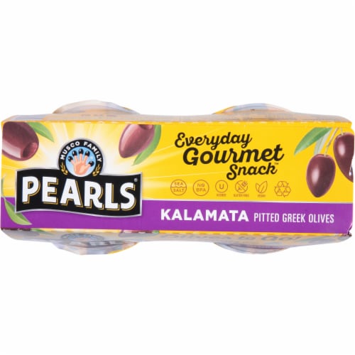 Pearls® Pitted Kalamata Olives To Go® Cups Perspective: top