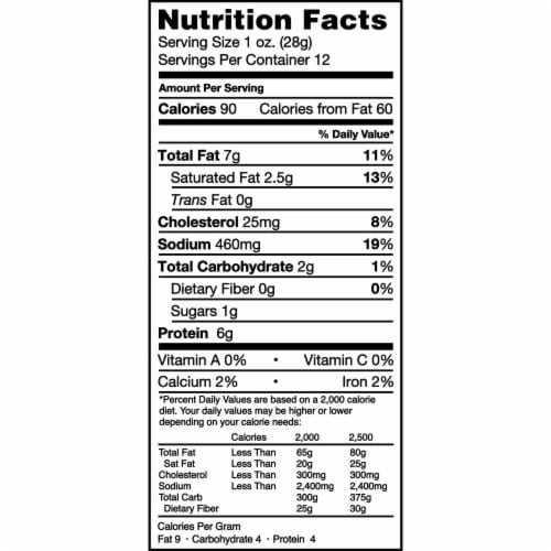 Columbus® Sliced Italian Dry Salame Perspective: top