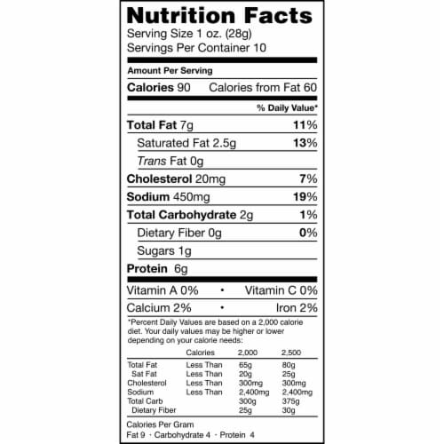 Columbus® Sliced Peppered Salame Perspective: top
