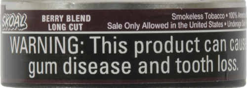 Skoal Long Cut Berry Blend Snuff Perspective: top