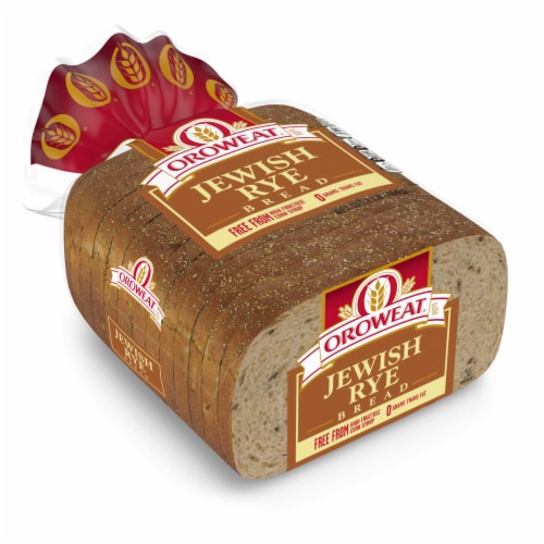 Oroweat Jewish Rye Bread Perspective: top