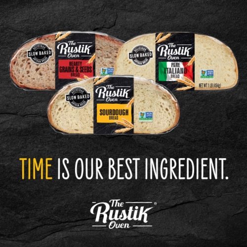The Rustik Oven Artisan Style Italian Bread Perspective: top