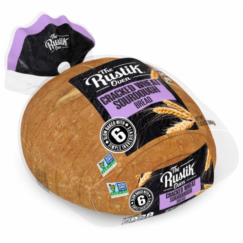 The Rustik Oven® ourdough Cracked Wheat Bread Perspective: top
