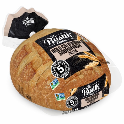 The Rustik Oven Bold California Sourdough Bread Perspective: top