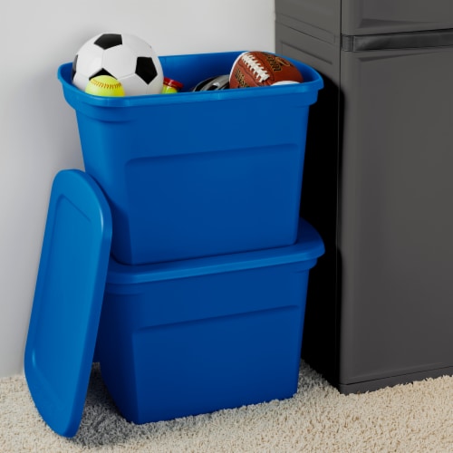 Sterilite Tuff1 18 Gallon Plastic Storage Tote Container Bin w/ Lid (18  Pack), 1 Piece - Kroger