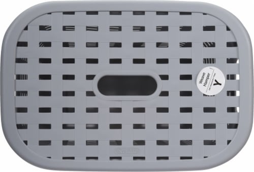 Sterilite® Weave Laundry Hamper - Cement Perspective: top