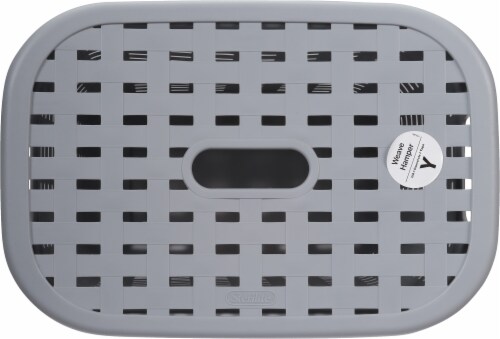 Sterilite® Weave Laundry Hamper - Cement Perspective: top