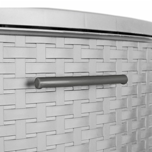 Sterilite 3 Drawer Weave Tower Drawers - Cement Perspective: top