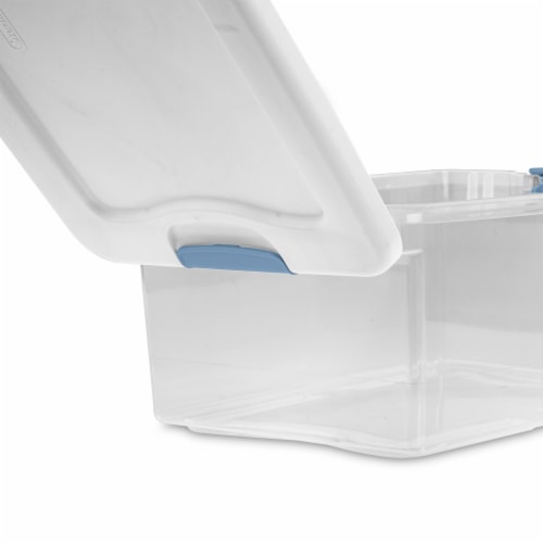 Sterilite Latching Storage Box Perspective: top