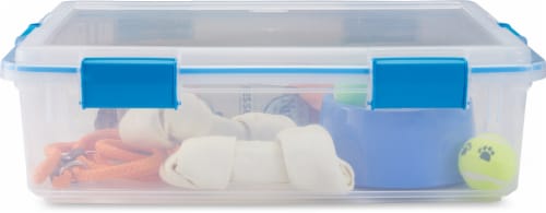 Sterilite Storage Box with Latching Lid Perspective: top