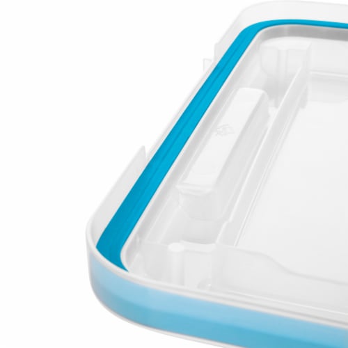 Sterilite Gasket Box - Blue Aquarium / Clear, 7.5 qt - Fry's Food