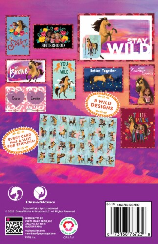 Paper Magic Spirit Valentines Day Stickers Perspective: top