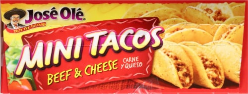 Jose Ole® Beef & Cheese Frozen Mini Tacos Perspective: top