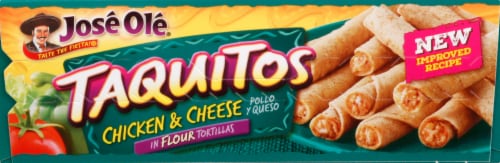 Jose Ole® Flour Tortilla Chicken & Cheese Tacquitos Perspective: top