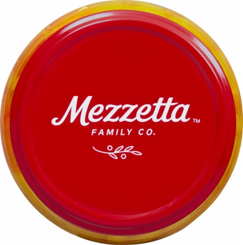 Mezzetta® Mild Banana Pepper Rings Perspective: top
