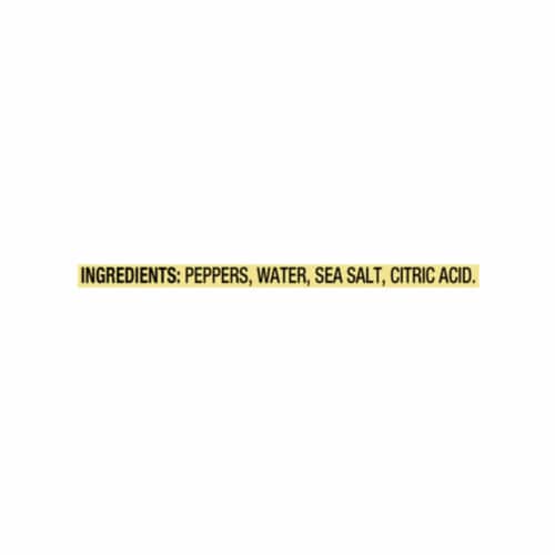 Mezzetta™ Mild Roasted Red Bell Peppers Jar Perspective: top