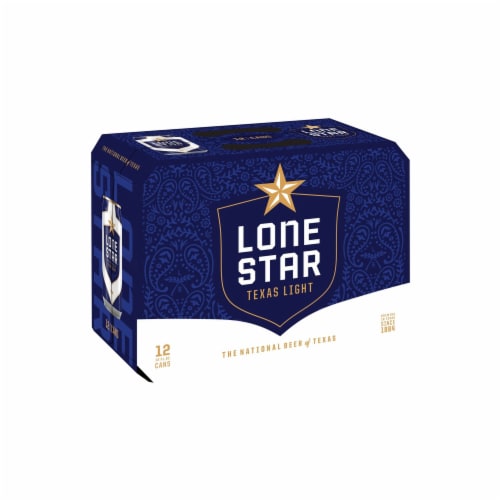 Lone Star Light Texas Lager Beer Perspective: top