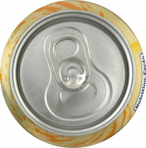 LaCroix® Lemon Flavored Sparkling Water Can Perspective: top