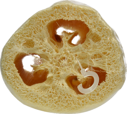 Earth Therapeutics Loofah Body Scrubber Perspective: top
